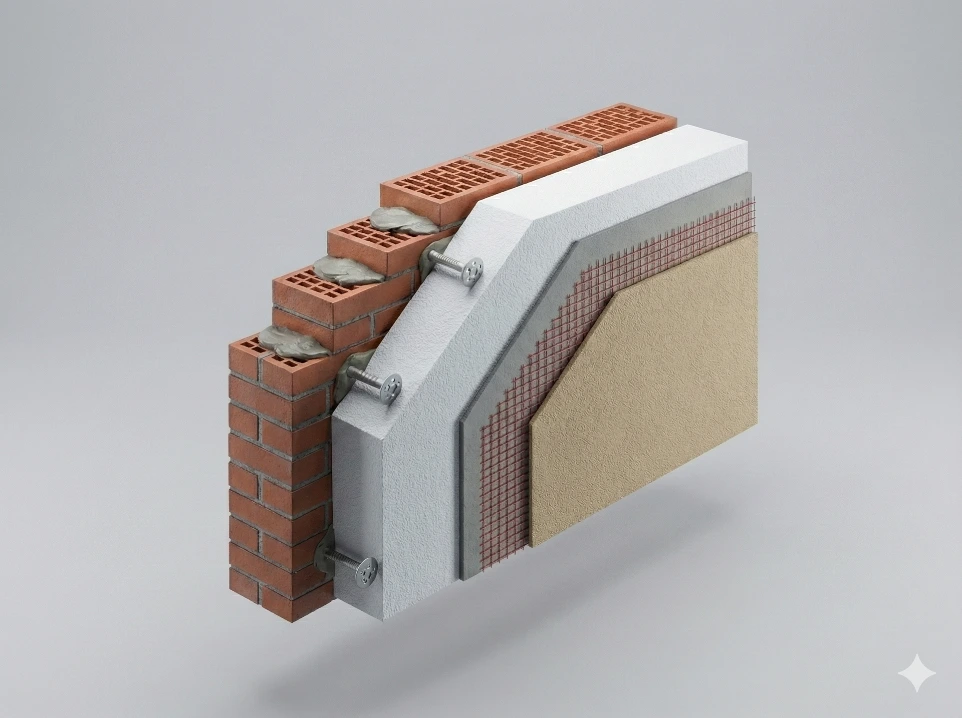 Système isolation mur